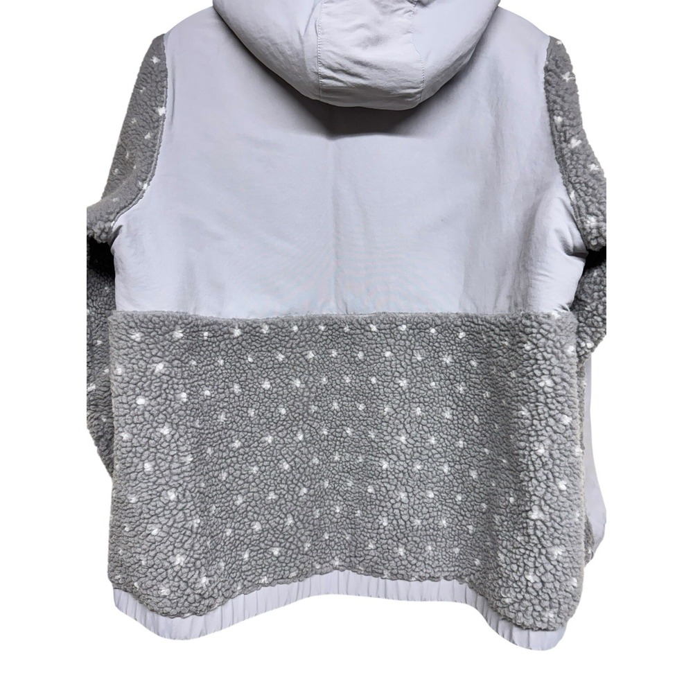 Patagonia Shelled Retro-X Pullover Hooded Salt Grey Gray Heather Women's Size XL - Picture 6 of 13